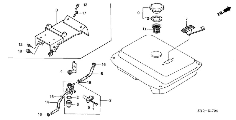 FUEL TANK (5)
