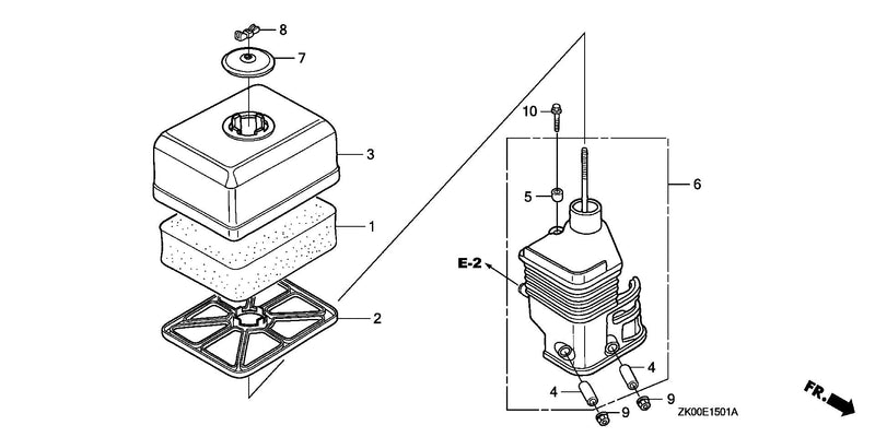 AIR CLEANER (SEMI-DRY)