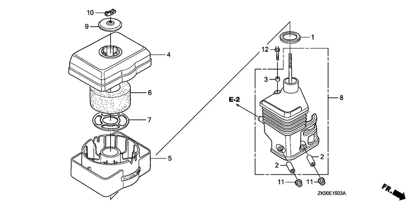 AIR CLEANER (OIL BATH)