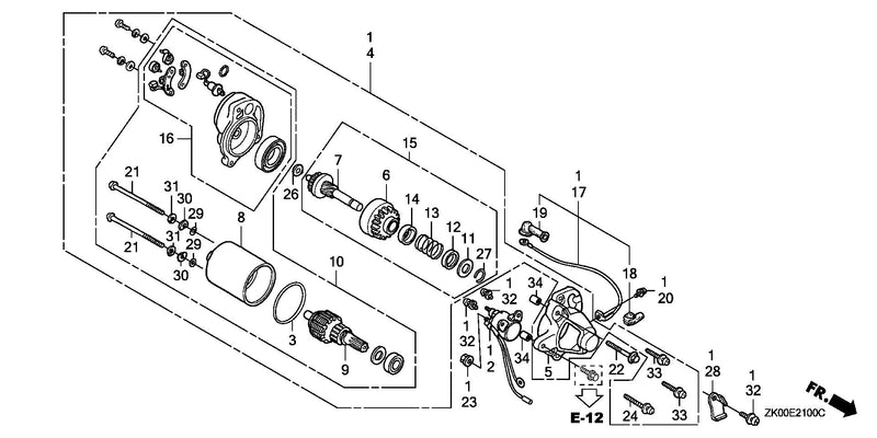STARTER MOTOR