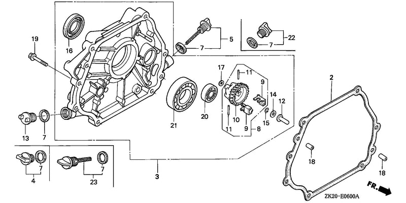 CRANKCASE COVER (1)