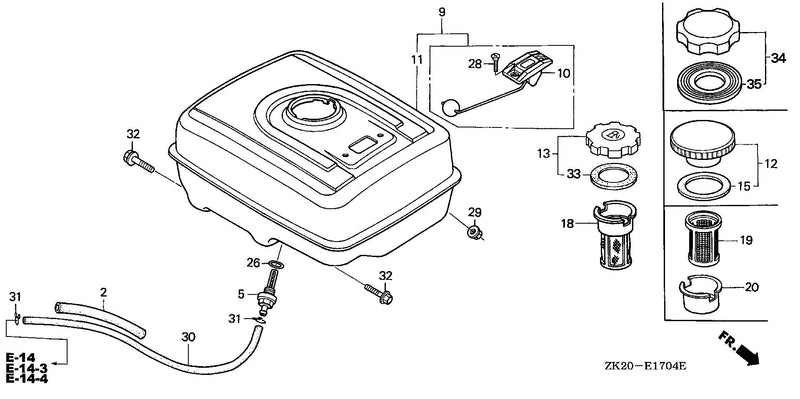 FUEL TANK (5)