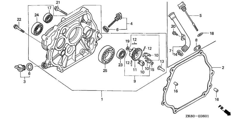 CRANKCASE COVER (2)