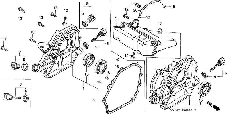CRANKCASE COVER