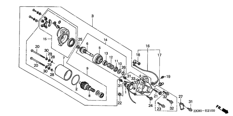 STARTER MOTOR