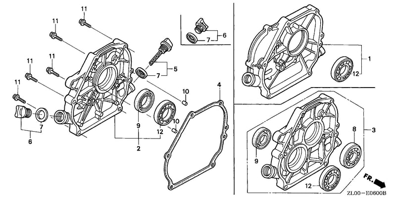 CRANKCASE COVER (1)