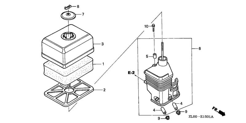 AIR CLEANER (SEMI-DRY)
