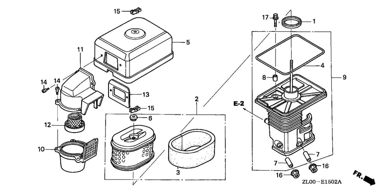 AIR CLEANER (CYCLONE)
