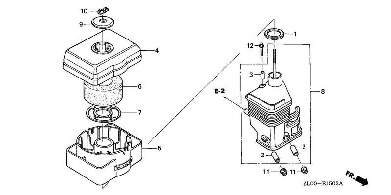 AIR CLEANER (OIL BATH)
