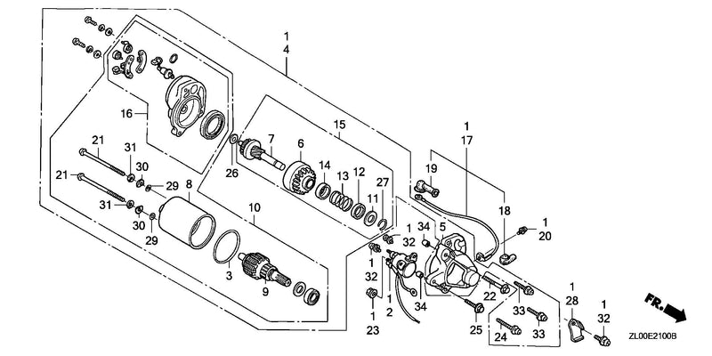 STARTER MOTOR