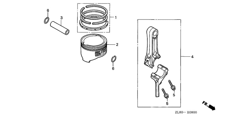 PISTON@CONNECTING ROD