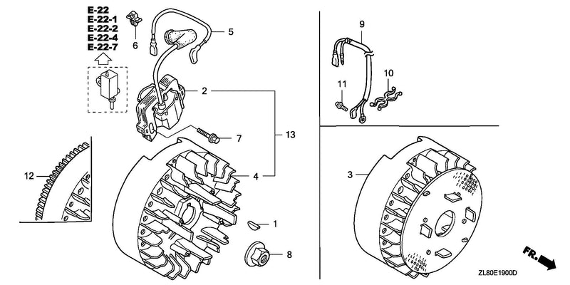 FLYWHEEL@IGNITION COIL