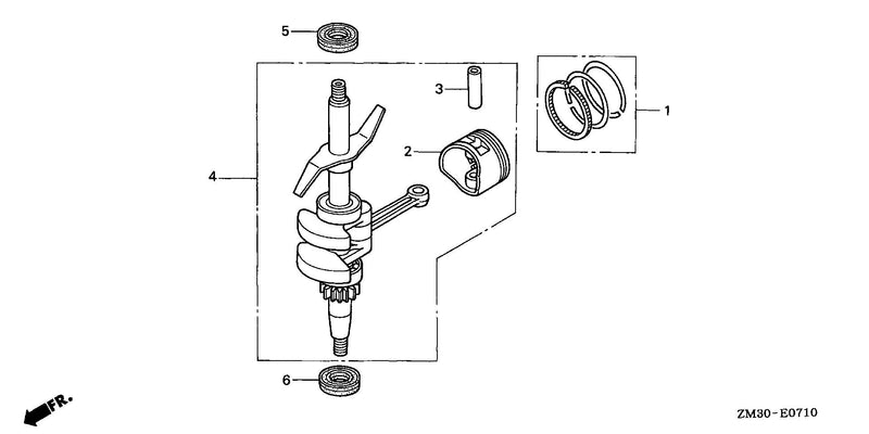 PISTON@CRANKSHAFT        (VERTICAL TYPE)