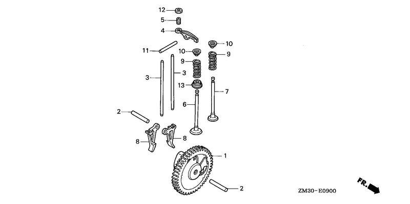 CAMSHAFT (HORIZONTAL     TYPE)