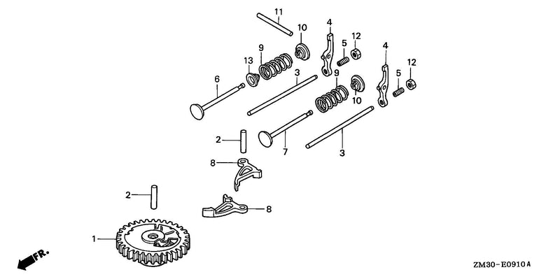 CAMSHAFT (VERTICAL TYPE)