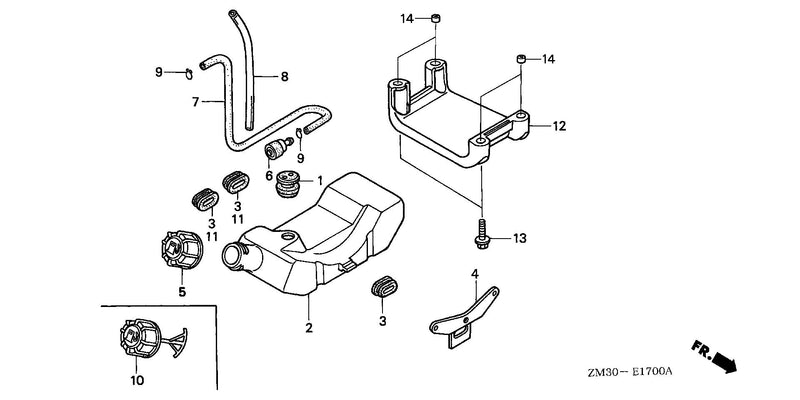 FUEL TANK (HORIZONTAL    TYPE)
