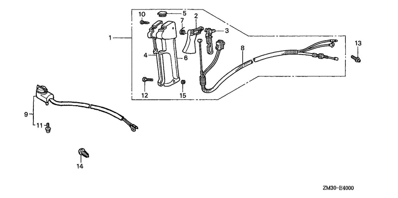THROTTLE LEVER