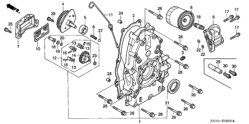 CRANKCASE COVER