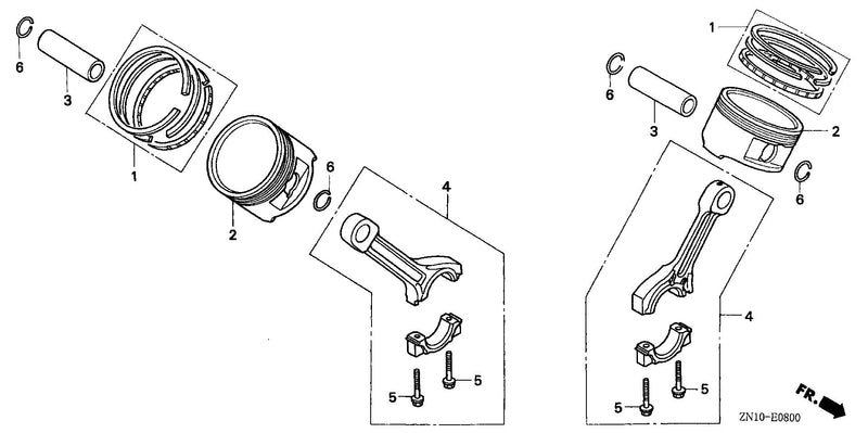 PISTON@CONNECTING ROD