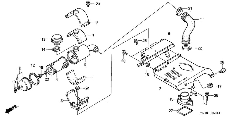 AIR CLEANER (SNORKEL)