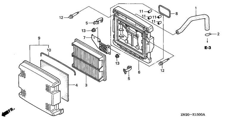 AIR CLEANER (DUAL)