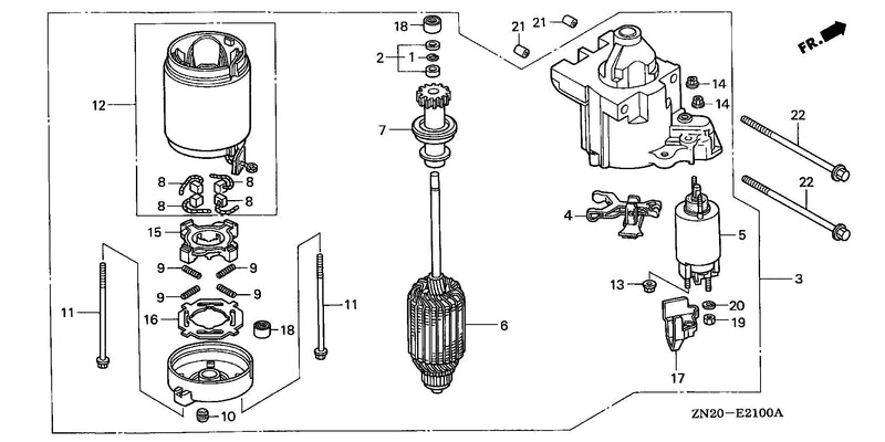 STARTER MOTOR