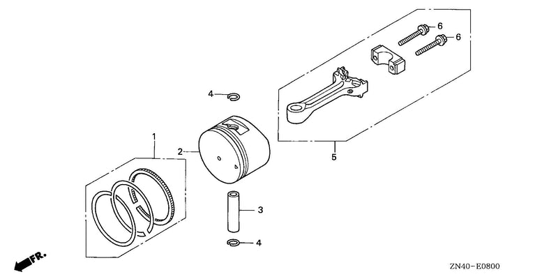 PISTON@CONNECTING ROD