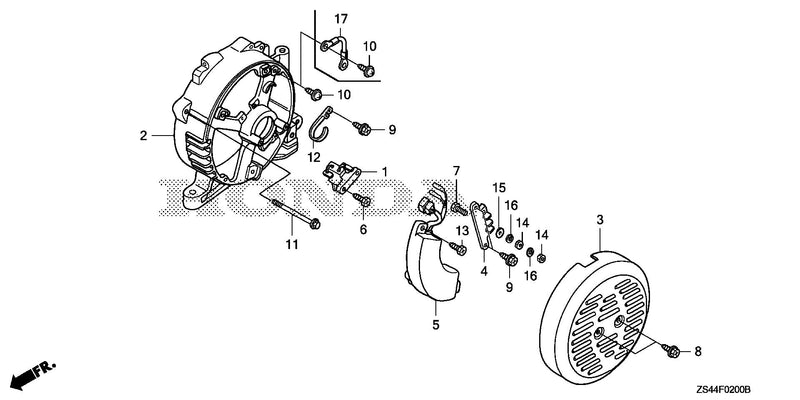 REAR HOUSING