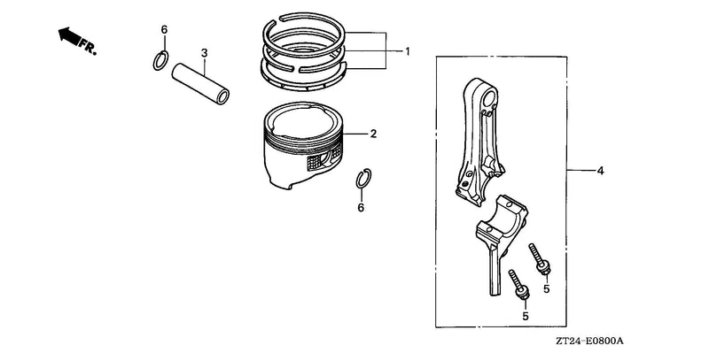 PISTON@CONNECTING ROD