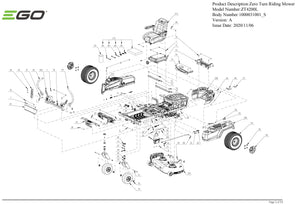 ZT4200L PARTS DIAGRAM