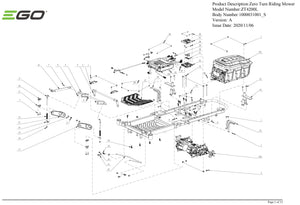 ZT4200L PARTS DIAGRAM
