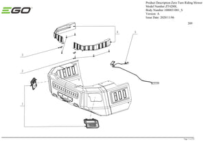 ZT4200L PARTS DIAGRAM