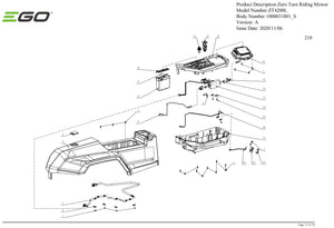 ZT4200L PARTS DIAGRAM