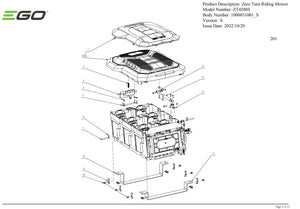 ZT4200S PARTS DIAGRAM
