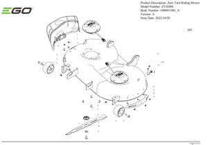 ZT4200S PARTS DIAGRAM