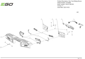 ZT4200S PARTS DIAGRAM