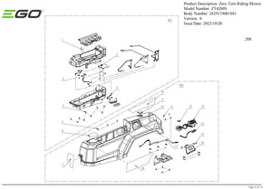 ZT4200S PARTS DIAGRAM