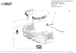 ZT4200S PARTS DIAGRAM