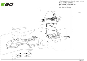 ZT4200S PARTS DIAGRAM