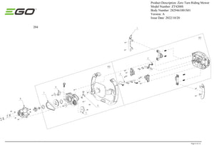 ZT4200S PARTS DIAGRAM