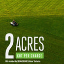 EGO Power+ ZT4204L 42" Z6 Zero Turn Riding Mower with (4) 10AH Batteries and 1600W Charger