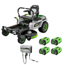 EGO Power+ ZT4204L 42" Z6 Zero Turn Riding Mower with (4) 10AH Batteries and 1600W Charger