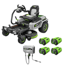 EGO Power+ ZT4205S 42" Z6 Zero Turn Riding Mower with  e-STEER™ Technology with (4) 12Ah Batteries and Charger