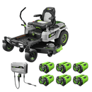 EGO Power+ ZT5207L 52" Z6 Zero Turn Riding Mower with (6) 12AH Batteries and 1600W Charger