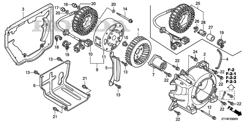 REAR HOUSING