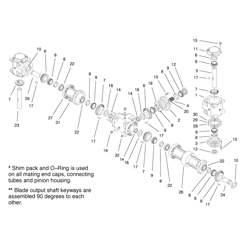 Gear Box Assembly