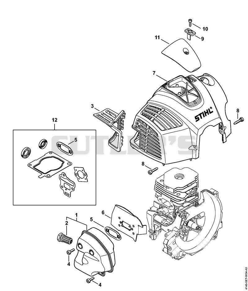 Muffler, Shroud