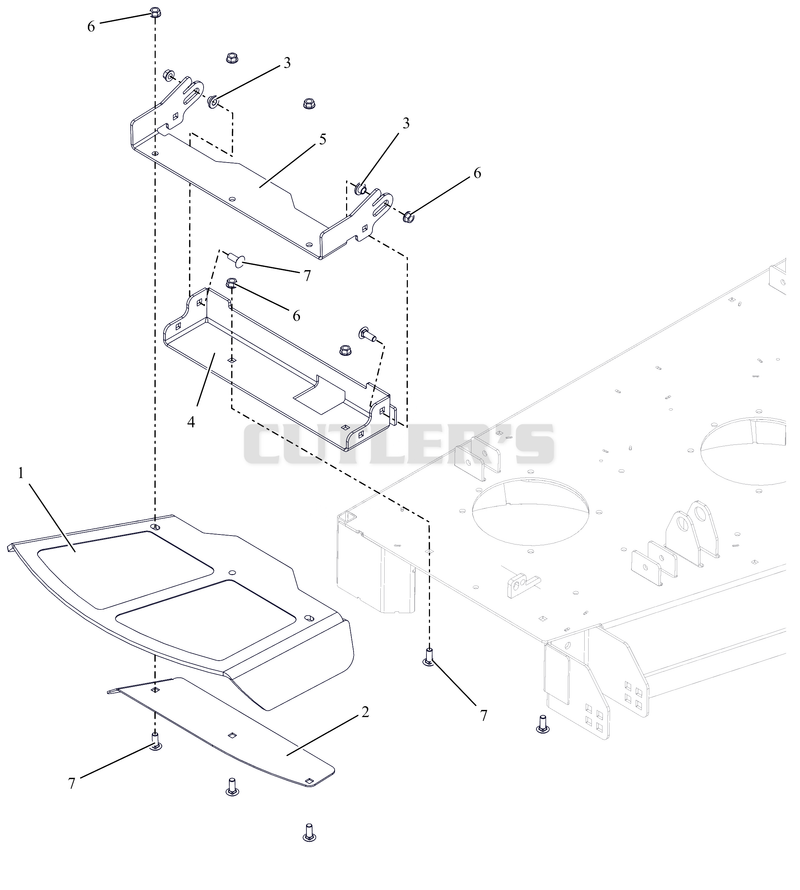 Discharge Chute - 48" - SD