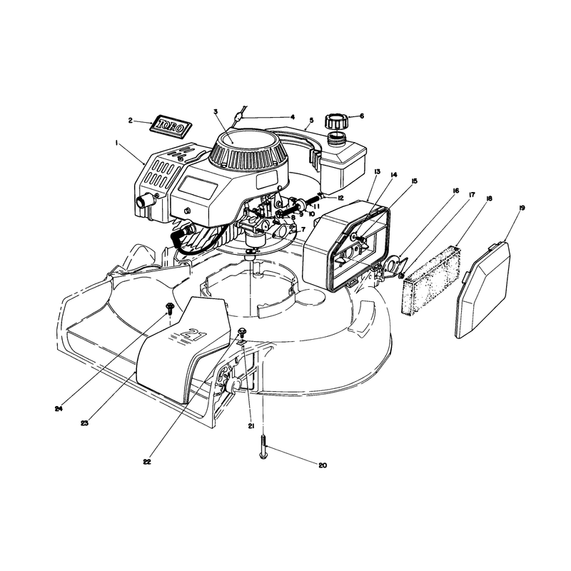 Engine Assembly Serial No 8000001 - 8001571