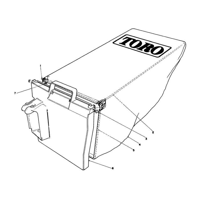 Grass Bag Assembly No 12-8859